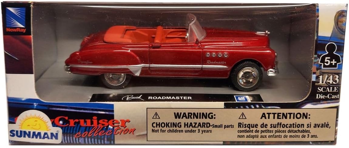 NEWRAY 1:43 Diecast Collection Metal Car 1949 Buick Roadmaster