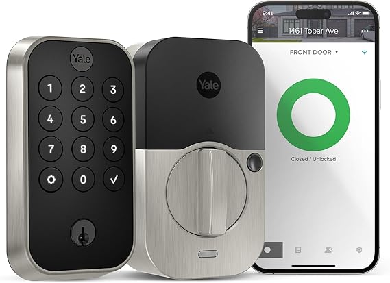 Yale YRD410-WF1-619 Assure Lock 2 with Wi-Fi Smart, Satin Nickel