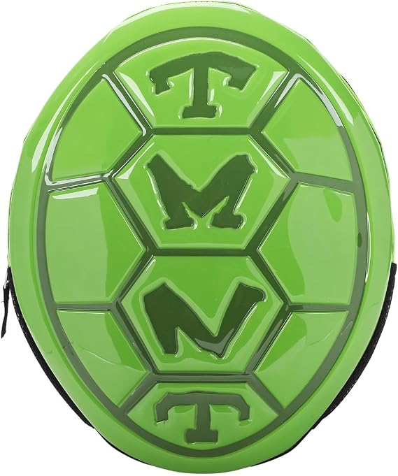 Bioworld Teenage Mutant Ninja Turtles Hard Shell Youth 16 Backpack With Character Hood