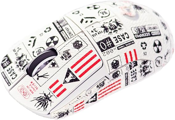 Mouse Grip Tape Full Coverage for Logitech G Pro X superlight Without mouse Ark White Full