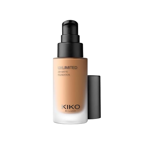 KIKO Milano Unlimited 24H Matte Foundation 8 NG Matte Liquid Foundation with Long Hold Up to 24 Hours