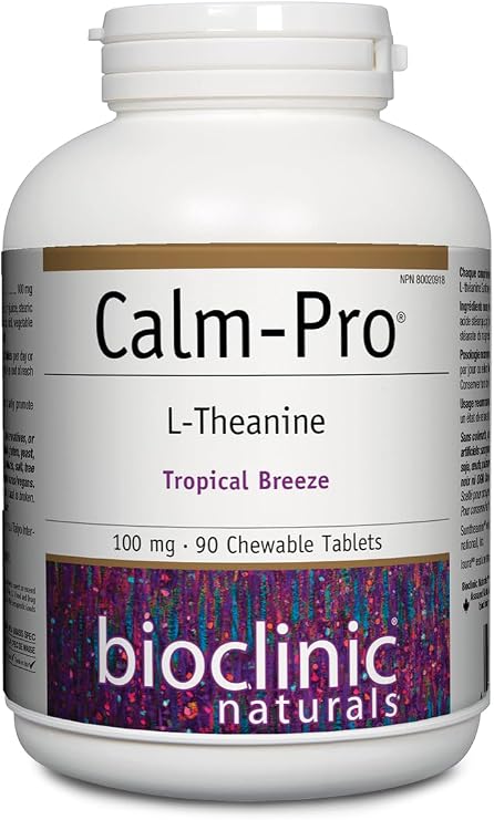 Bioclinic Calm Pro Chewable Tablets, 90 Count