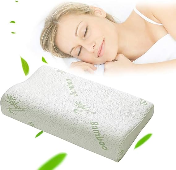 Memory Foam Pillow - Contour Sleeping Memory Cushion Orthopedic Anti Snore to Prime Soft Supportive Comfortable Washable Memory Foam Sleep Pillow 5030cm