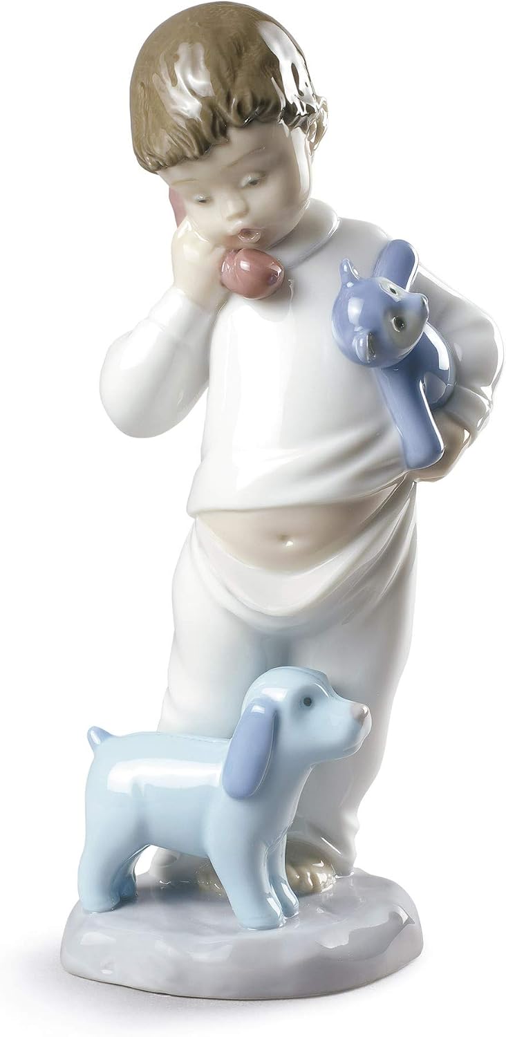 NAO Someone is Calling You. Porcelain Boy Figure