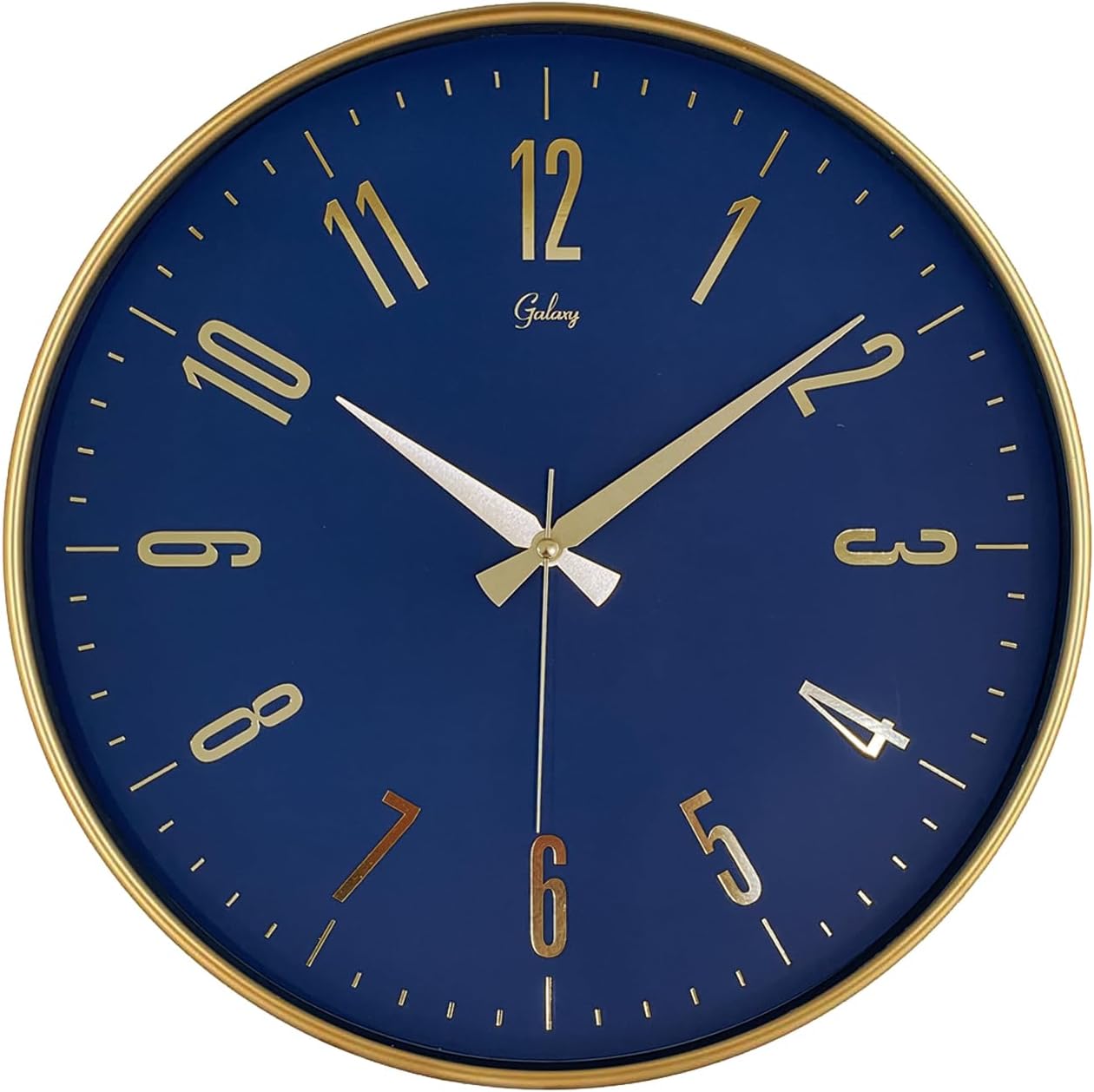 Emores 41 Cm Flowing Second Quiet Mechanism Wall Clock