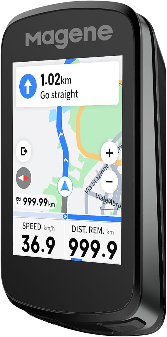 Magene C606 V2 Bike Computer GPS 2.8" Color Touchscreen, Multi-Scenario ClimbPro, Live Segments, Cycling Dynamics, Offline Navigation & 15-25Hr Battery