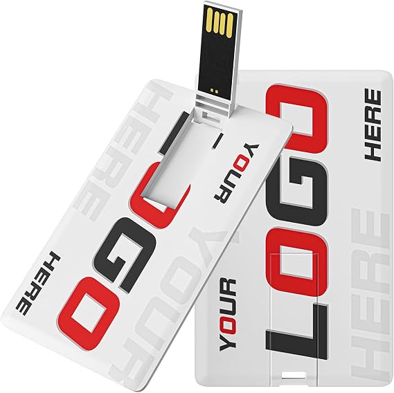 ABLAZE Custom USB Flash Drives 512MB 10 Pack, Personalized USB 2.0 Drives