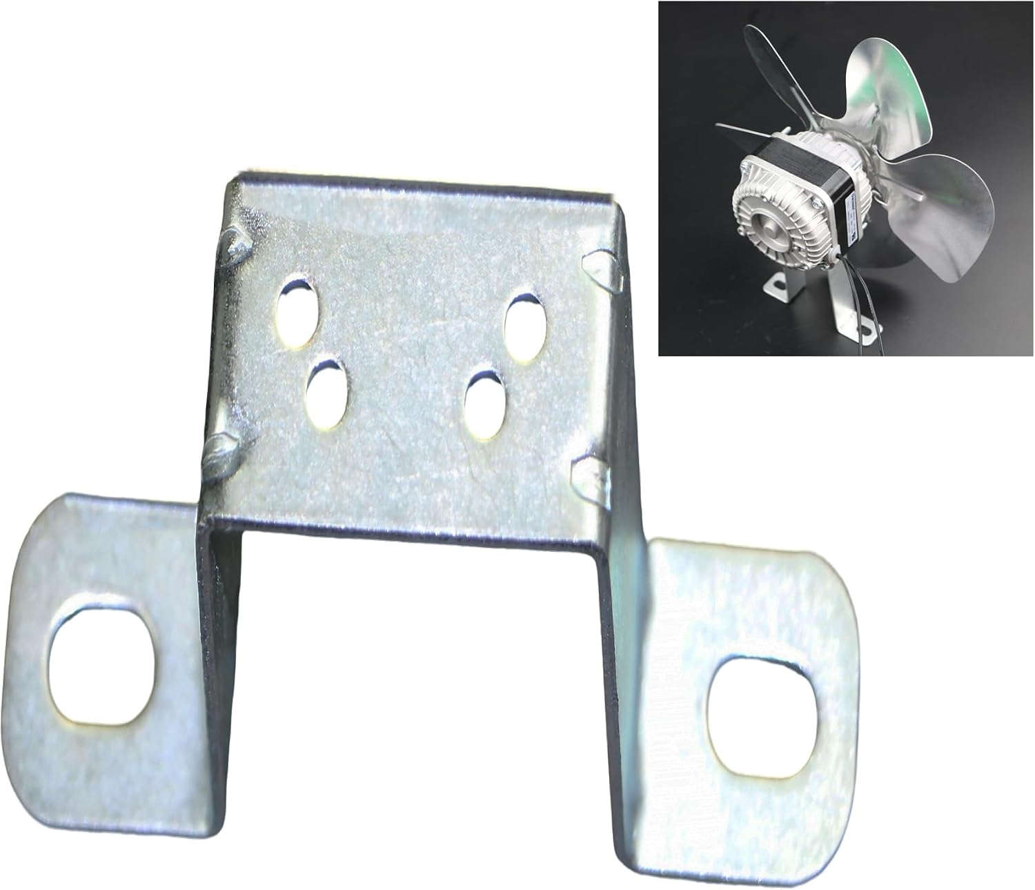 3.31Inch High Steel Bracket for YZF6-13 YZF10-20 YZF18-25 Fan Motor,Bracket Refrigerator Condenser Fan for Blade with a Diameter of 10Inch and Below H84Big2