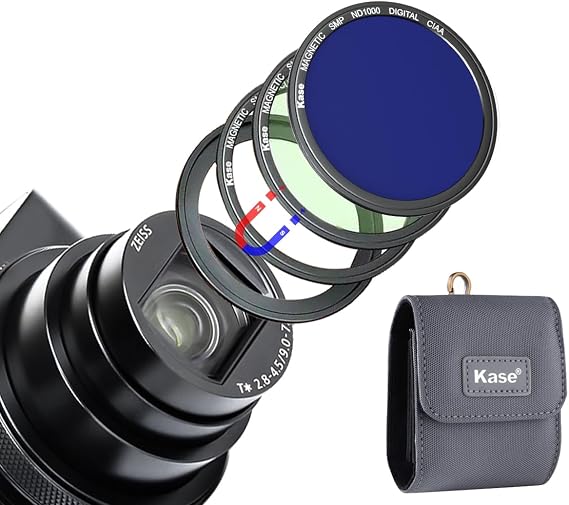 Kase Wolverine Magnetic Filter Kit UV/CPL/ND1000 for Sony RX100 Series