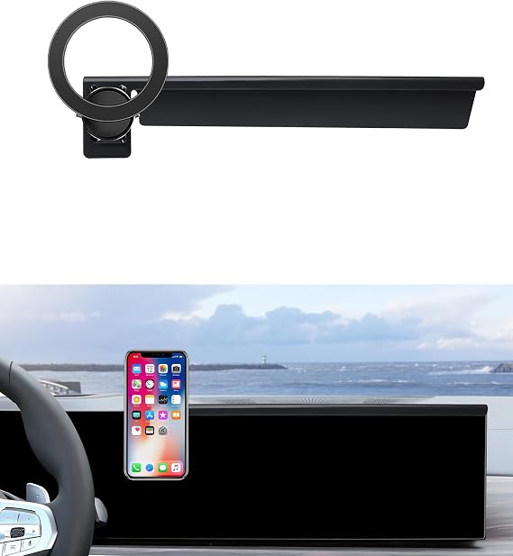 Car Phone Holder for BMW X5/X6 2024-2025, X7 2023-2026 14.9" Screen Mount | Magsafe Accessories Magnetic Cell Phone Mount Clip Compatible with iPhone, 3D fit Stable Dashboard Navigation Bracket Stand