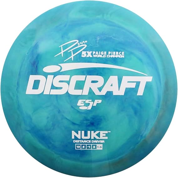 Discraft Paige Pierce Signature ESP Nuke Distance Driver Golf Disc [Colors May Vary]
