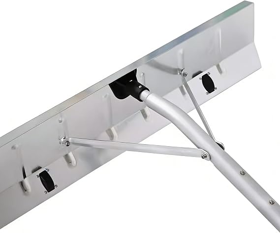 Roof Snow Remover with Extendable Pole, 20.5 Ft Aluminum Roof Snow Rake for Snow Removal, Ice Dam Prevention for Residential Roofs