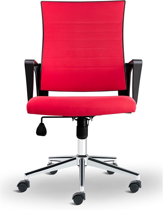 Rigel 55400 Ergonomik Ofis Koltuğu, Metal Ayaklı Dayanıklı Tasarım, Yükseklik Ayarlı, Kolay Temizlenebilir Kumaş, Modern Çalışma ve Ofis Koltuğu
