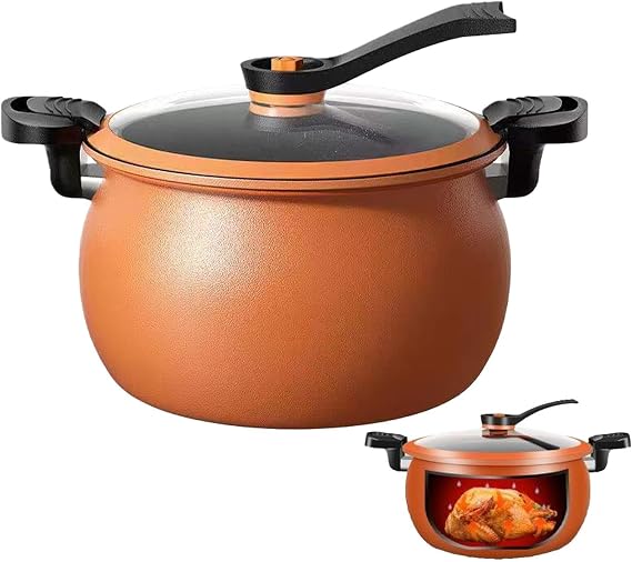 Pressure Pot Non-stick Large-Capacity Multifunctional Cookware with