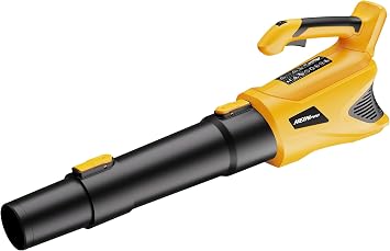 HEINPRO Cordless Leaf Blower Compatible with Dewalt 20V Max Battery, 500CFM/150MPH Electric Leaf Blower Cordless, 5 Speed Modes, Battery Powered Blowers for Lawn Care, Yard (Tool Only)