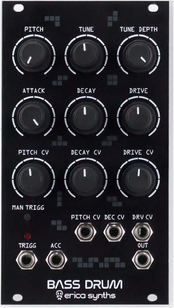 Erica Synths Bass Drum Eurorack Kick Drum Eurorack Module