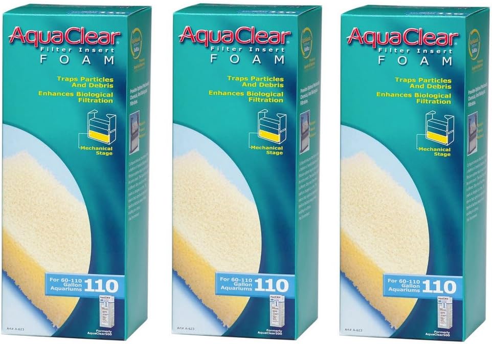 AquaClear 110 Foam Insert (3-Pack)
