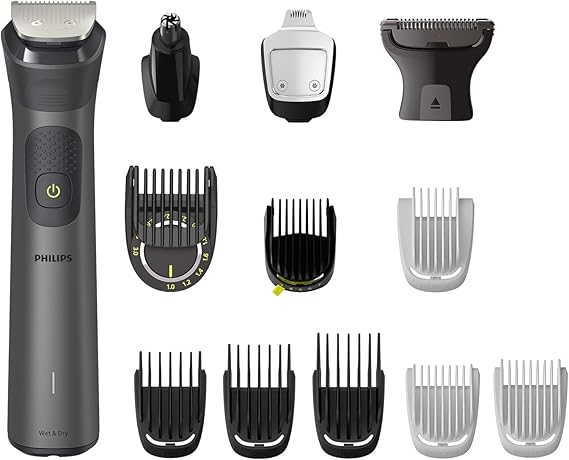 Philips 13'ü 1 Arada Erkek Bakım Seti - Yüz/Saç/Vücut (Islak/Kuru Kullanım) MG7920/15
