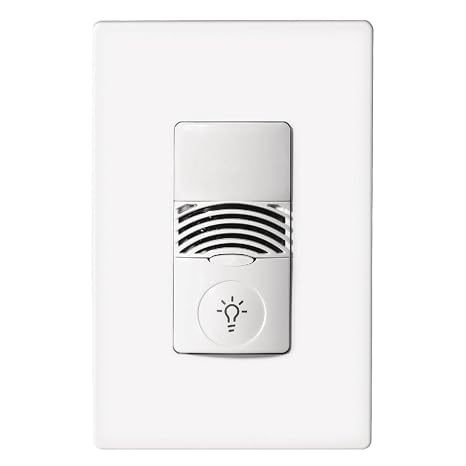 Cooper Controls ONW-D-1001-MV-W NeoSwitch Dual Tech Single Level, No Neutral, 120/277V Wall Switch Sensor, White