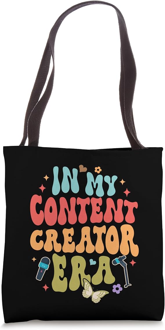 Content Creator Social Media In My Content Creator An Era Tote Bag