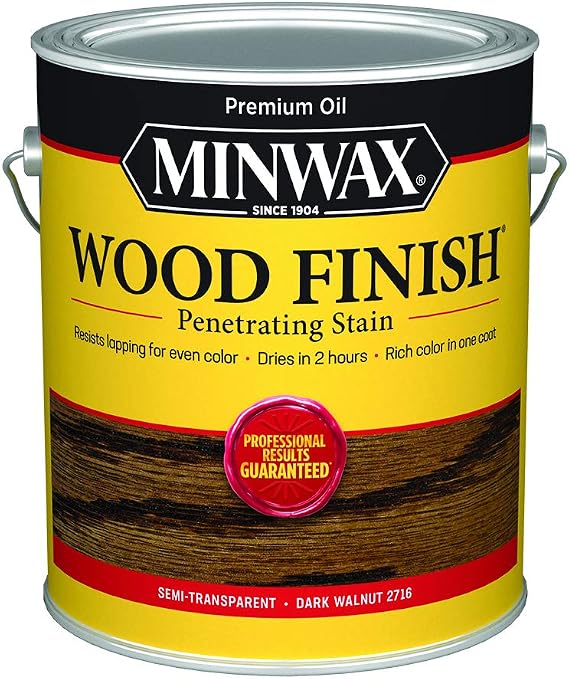 Minwax Wood Finish, Dark Walnut, 1 Gallon