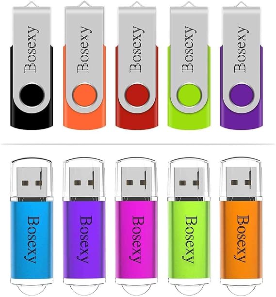 5PCS 32GB Flash Drive and 5PCS Pendrive 32GB Bundle
