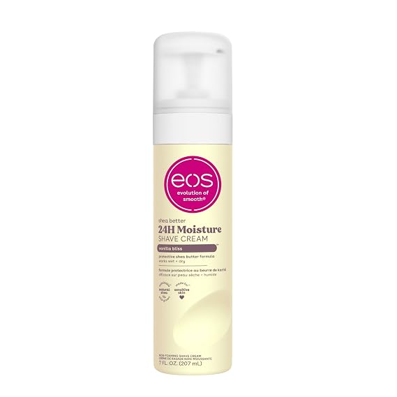 Eos Ultra Moisturizing Shave Cream, Vanilla Bliss, 7 Ounce