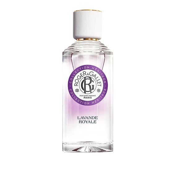 ROGER & GALLET Wellbeing Fragrant Water Spray Light Eau Fraiche Body Mist with Natural Origin Ingredients, Refreshing Everyday Fragrance for Women (Lavande Royale - Royal Lavender | 3.3 Oz.)