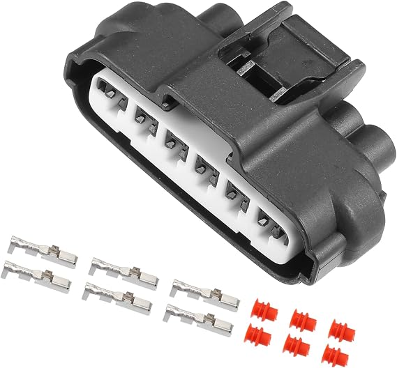 ACROPIX 6 Pin Throttle Position Sensor Connector Adapter Plug Kit for Car