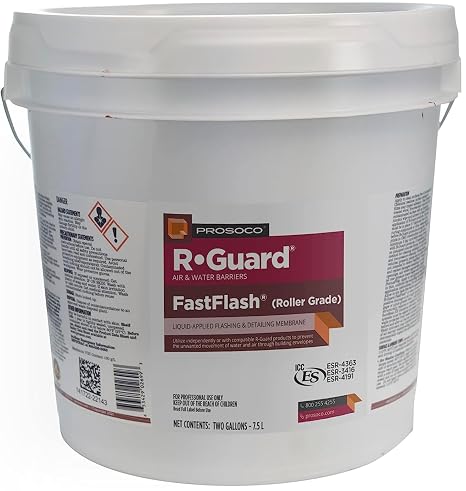 PROSOCO FastFlash | Waterproof and Airtight Fluid-Applied Flashing Membrane - Trusted by Professionals