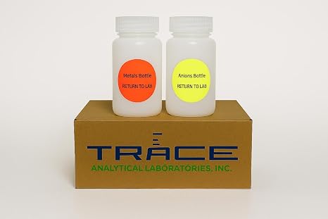 Trace Analytical Labs Basic Drinking Water Test Kit for City and Well Water Lab Results for 30+ Parameters Including: Nitrate, Nitrite, Lead, Copper, Arsenic, and More