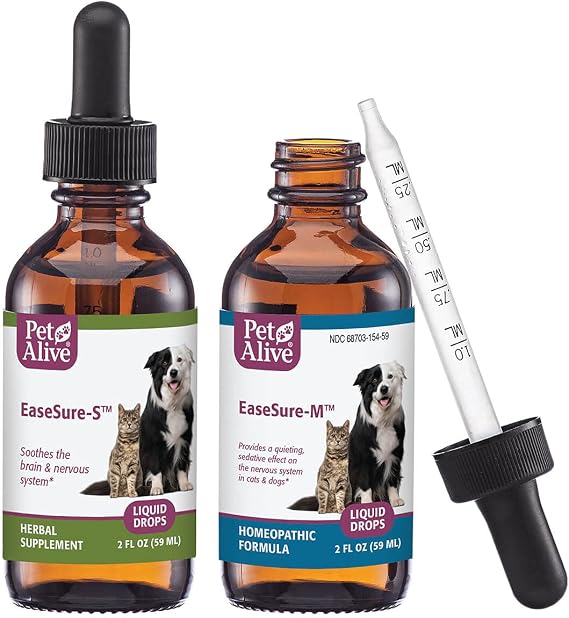 PetAlive Complete EaseSure ComboPack - Pet Nervous System - 4 Fl Oz, 2 Pack
