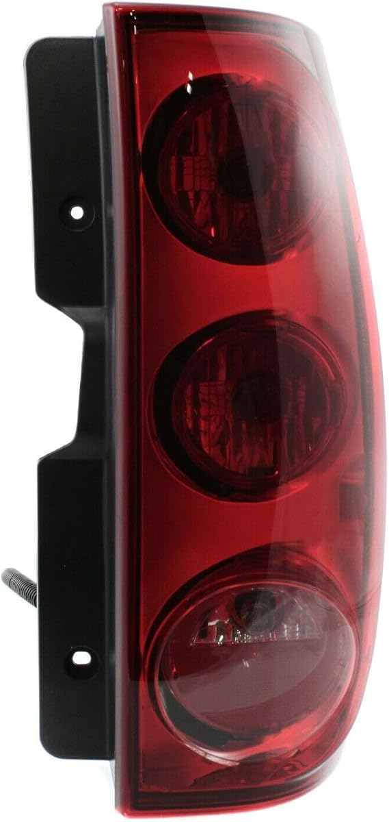 Tail Light Halogen Bulb Right Side Red Lens W/Bulb Tail Lamp 25975976 9612119 GM2801204