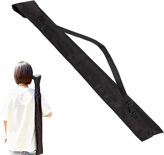 Bansusu 1Pc Snooker Cue Case with Adjustable Strap Hook and Loop Closure