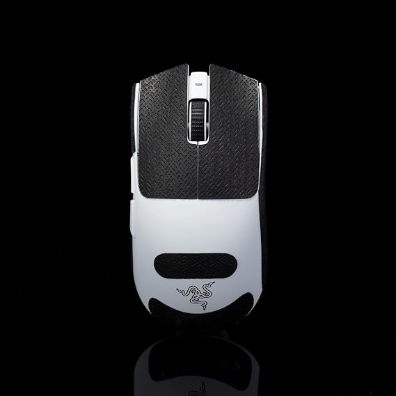 Grip Tape for Razer Viper V3 Pro & V4 Pro - Anti-Slip,Enhanced Control, Sweat Resistance,Improves FPS Gaming Grip & Mouse Protection [Pre-Cut] Black