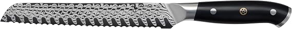 HENCKELS Compass Damascus 8-inch Damascus Bread Knife