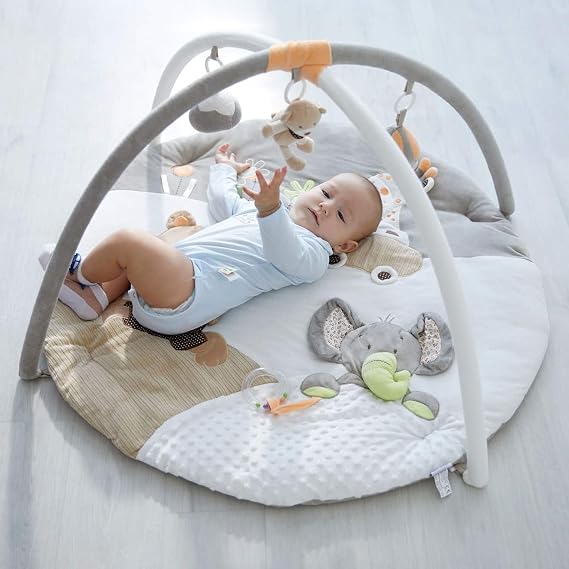 MiniDream Jumbo Baby Play Mat, Activity Playmat Floor Play Gym, Musical Toy
