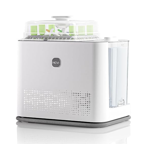 NCVI Baby Bottle Sterilizer and Dryer, Gray