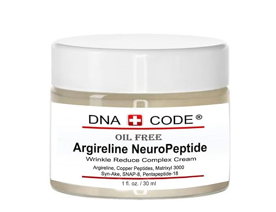 No Needle Alternative-OIL FREE Argireline NeuroPeptides Cream, w/, Matrixyl 3000, Syn-Ake, SNAP-8, Copper Peptides