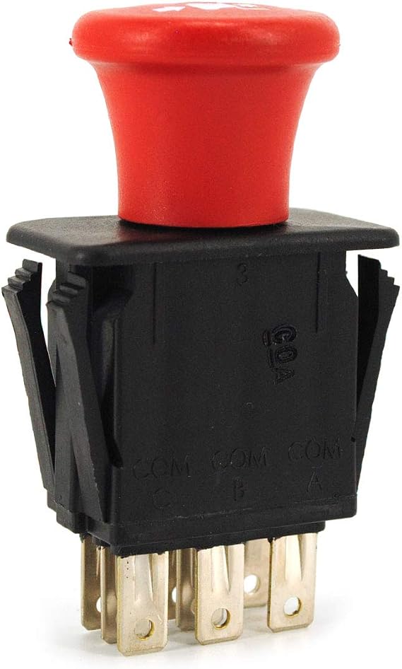 Grasshopper Mower Push and Pull PTO Switch, Genuine OEM Part 183925