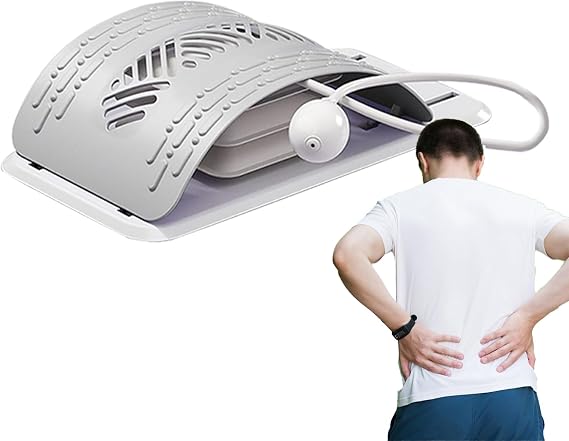 Lumbar Back Stretcher Board Massager Corrector Device