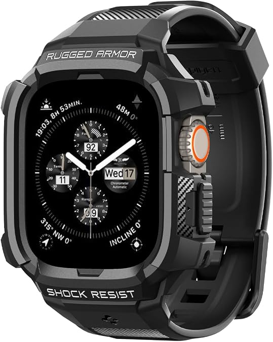 Spigen for Apple Watch Ultra 4/3/2/1, Series 12/11/10 46/42mm Band Case