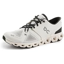 On Men's Cloud X 3 Shift Sneakers, Ivory/Black, 12.5 UK