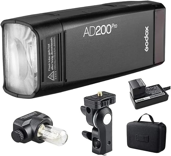 Godox AD200 Pro 200Ws TTL HSS Pocket Flash Strobe Monolight