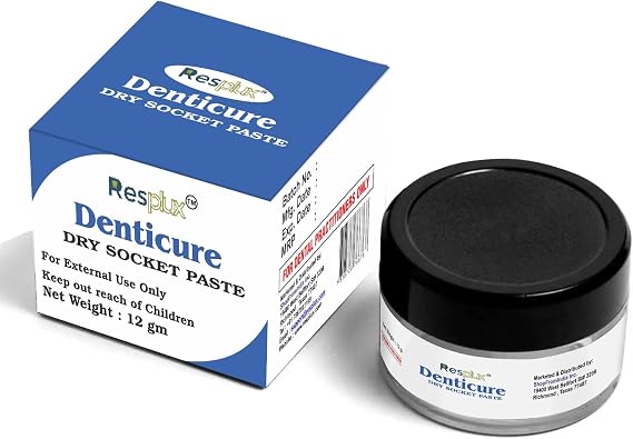 Resplux Denticure Dry Dental Socket Paste 12Gm