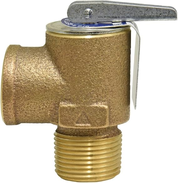 Watts Regulator 0342692 Boiler Relief Valve 3/4" 30Psi, No Size, bronz