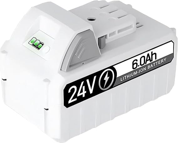 24V 6000mAh for Snow Joe + Sun Joe iON+ 24V Series Cordless Power Tools, Compatible with Snow Joe 24VBAT-LTX 24VBAT-LTW 24VBAT-LTE 24VBAT 24V-X2-SB18 24VBAT-XR Tool Battery