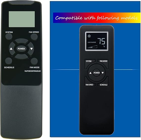 Replacement for Friedrich Air Conditioner Remote Control SL22N30 SL22N30-A SL24N30 SL28N30 SL36N30 SM14N10 SM15N10 SM18N30 SM21N30 SM24N30 SM24N30-A SS08N10 SS10N10 SS12N10 SS12N30 SS14N10 SS15N30