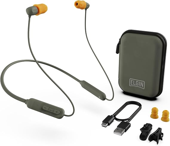 Elgin Discord Gen 3 Bluetooth Earplug Earbuds, Wireless in-Ear Headphones