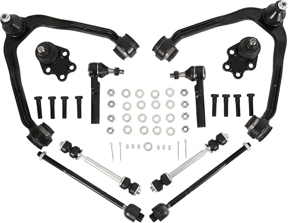 Front Suspension Kit Upper Control Arm Compatible with 1999-2006 Chevy Silverado 1500 GMC Sierra 1500 2WD Coil Spring Only 10PCS